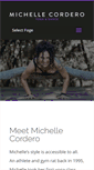 Mobile Screenshot of michellecordero.com